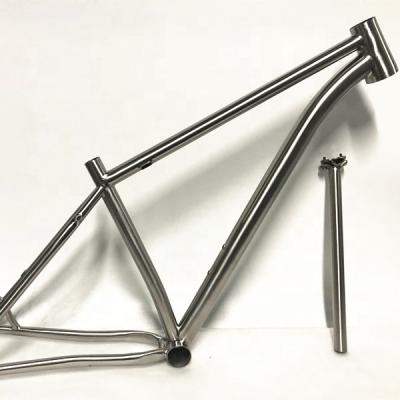 China Wholesale New Design Titanium BMX Bike Frame MTB Bike Frame for sale