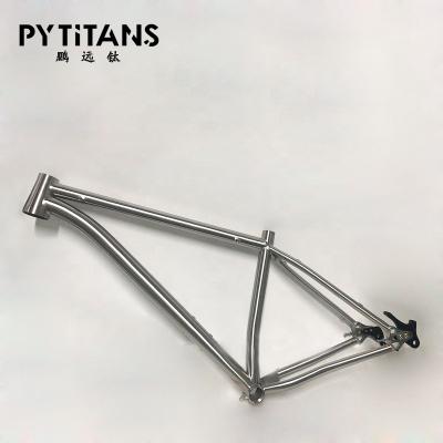 China BMX GR9 Factory Price Titanium Frame Titanium MTB Bike Frame for sale