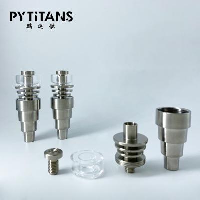 China Wholesale Domeless Smoking Accessories Mid Century Modern Factory Titanium Nails For Glass Water Bongs for sale