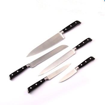 China Knife Set Stainless Steel Kitchen Accessories High Quality Chef Sleeve Easily Cleaned Non-Stick Coated for sale