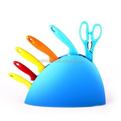 China Factory direct sale stainless steel disposable knife set set plastic knife handle knife holder plastic scissors for sale