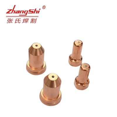 China Plasma Cutting Zhangshi PT80 Electrode Nozzle Plasma Electrode Tip for sale