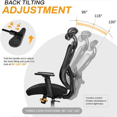 China Adjustable Swivel Office Mesh Mechanism Manufacturer Luxury Perfect Gaming Chair (Height) for sale