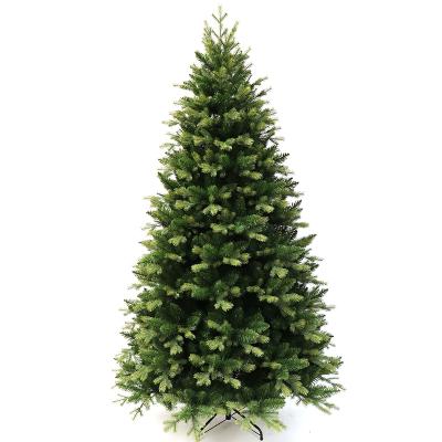 China Premium Quality Eco-friendly Christmas Decoration Dense Artificial Mixed PVC &PE Christmas Tree On Sale for sale