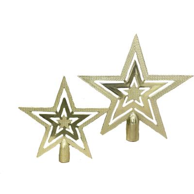 China Christamas Tree Decoration Best Price Plastic Christmas Tree Spoon Star For Christmas Decoration for sale