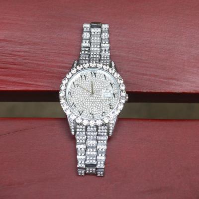 China Day/date large Diamond Watch for sale