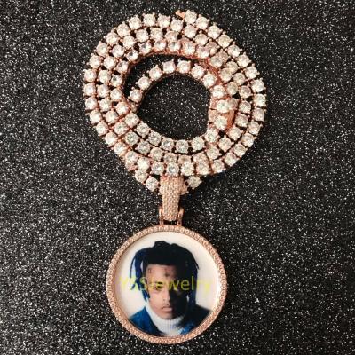 China Custom Hiphop Hiphop Picture Diamond Picture Pendant for sale