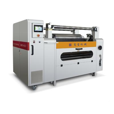 China Factory Three Motors High Speed ​​Paper Roll Rewinding And Slitting Machine Full Automatic Control By PLC for sale