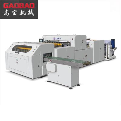 China Gaobao Fully Automatic 380V A3/A4 Paper Cross Paper Cutting Machine High Speed for sale