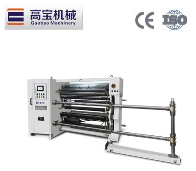 China Professional for uneven thickness material Gaobao sticker or automatic film roll slitting machine for sale for sale