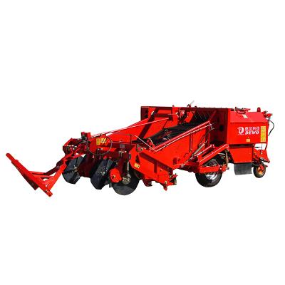 China Potato CE Proved Two Row Potato Harvester Combine Potato Harvester Tractor Mounted Potato Digging Machine for sale