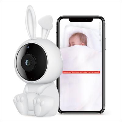 China Kadonio AI Smart Siren Baby Cry Alarm Intercom Built-in Two Way Audio Camera Home Monitor Baby Monitor Camera for sale