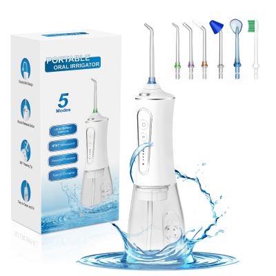 China Cordless Water Dental Flosser Oral Care Irrigator For Teeth And Braces for sale