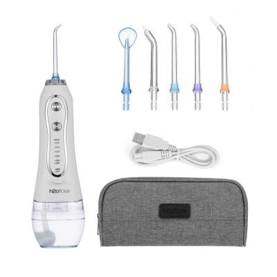 China Cordless Water Flosser 3 Modes Dental Teeth Cleaner with USB Charging IPX7 Waterproof Level for sale