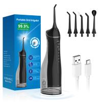 China IPX7 Waterproof Grade Portable Cordless Dental Water Flosser with 2500mAh Battery for sale