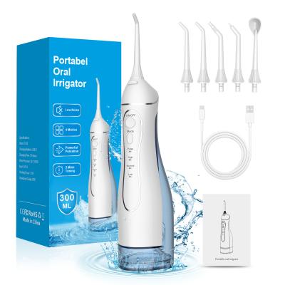 China Custom Teeth Oral Hygiene Water Flosser Rechargeable IPX7 Cordless Oral Irrigator For Dental Teeth Spa for sale