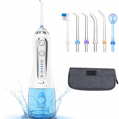 China 2500mah Oral Irrigator Water Flosser waterjet 20-140PSI 21W Power for sale