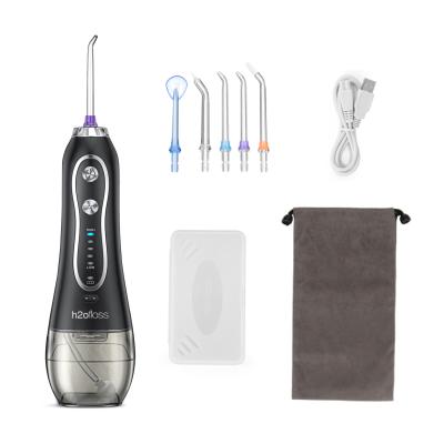 China 5 Mode Oral Irrigator Water Flosser , 40-140PSI Water Jet Teeth Flosser for sale