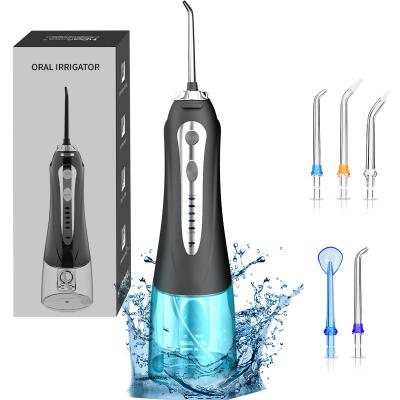 China Electric Professional best electric water flosser floss for teeth oral irrigation devices 300mL for sale