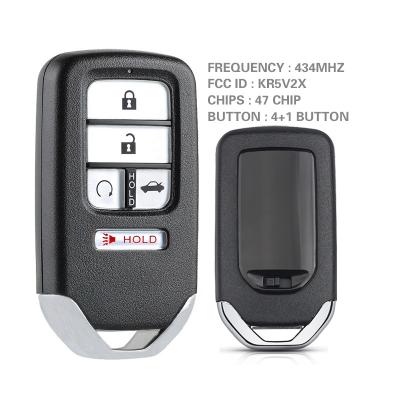 China Replacement Honda Jazz Grace Fit CN003136-G City Driver CR-V Civic Smart Remote Control Car Key 5 Buttons 433MHz for sale