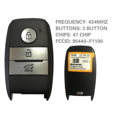 China For KIA Optima 3 Aftermarket Remote Button Smart Key CN051113 For KIA Optima Chip 434Mhz 47 FCCID Remote Number 95440-D4100 SVI-JFFGEC0 for sale