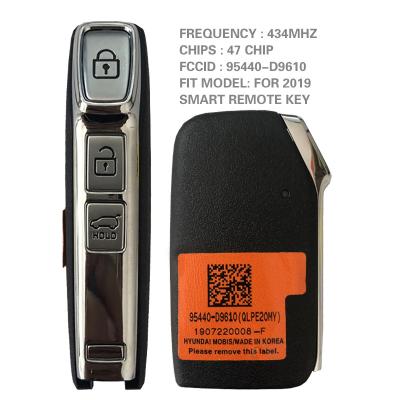 China For 2019 KIA Aftermarket 3 Button Smart Key CN051097 For KIA 2019 Sportage Remote HIATG 3/47 Chip433MHz FCCID 95440-D9610 for sale