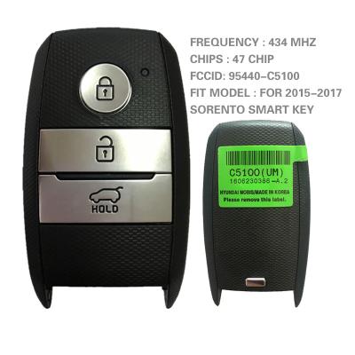 China For KIA Sorento CN051086 2015-2017 Smart Key Remote 433MHz 433MHz 47 Frequency 47 Chip FCCID 95440-C5100 for sale