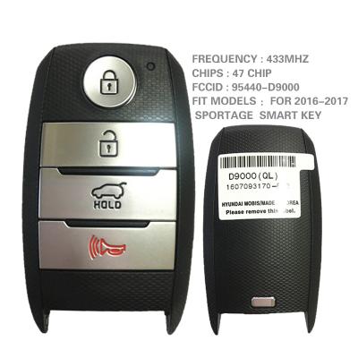 China For KIA Sportage 2016-2017 Aftermarket CN051045 4 Button Smart Key With Frequency 433Mhz FCC ID 95440-D9000 47 Chip For KIA Sportage 2016-2017 Genuine for sale