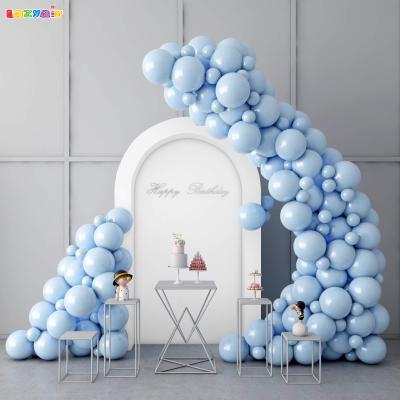 China Blue Balloon Garland Party Decor 12 Inch+5 Inch 60-80 Pcs Happy Birthday Wedding Graduation Baby Shower Party Decor/Birthday /Wedding Party Gifts Wholesale for sale