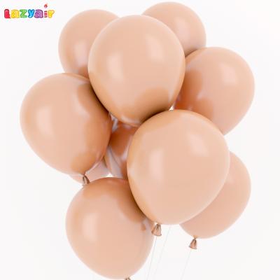 China Vintage Theme Party New Arrival 12 Pcs Cameo Brown Balloons Baby Shower 50 Inch Party Birthday Decoration Vintage Balloon for sale