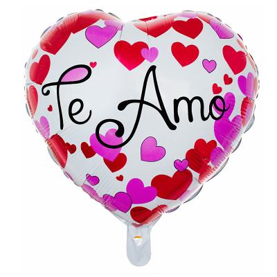 China Valentine's Day /Wedding Party Decor/Birthday/Heart Love Foil Balloon New Products 18inch Gifts For Wedding Mexican Party Decorations Valentine's Day Party Decorations for sale