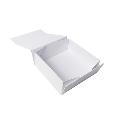 China Recyclable Custom Magnetic Folding Flat Pack Paper Box With Logo Luxury Magnetic Gift Box for sale