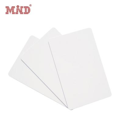 China Wholesale cr80 f08 tk4100 rfid chip white pvc waterproof / waterproof card for sale