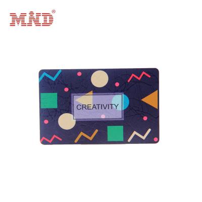 China 125 kilohertz em4100 waterproof / waterproof proximity rfid full color printing card for sale