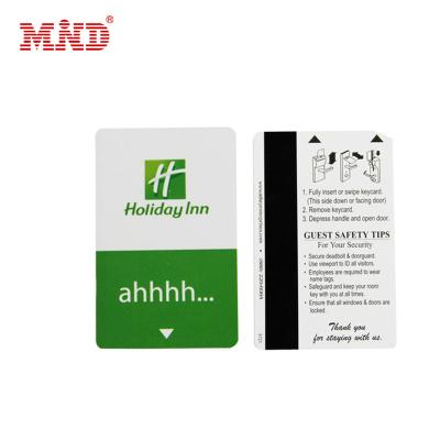 China Access Control System MDMC1035 Loco Magnetic Stripe PVC CR80 Card 30 Mil Plastic Card for sale