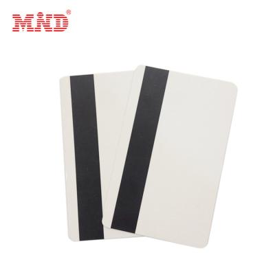 China Hot Sale RFID Hi-Co PVC/PET/PETG Magnetic Stripe Card Blank Cards Available for sale