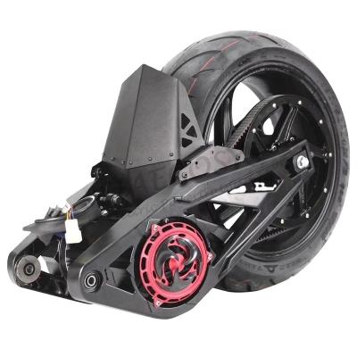 China Other QSMOTOR 14 x 6.0inch 4000W Rated 138 Assembly 72V Mid Drive Motor Kits for Large Electric Scooter / Electric Motorcycle for sale