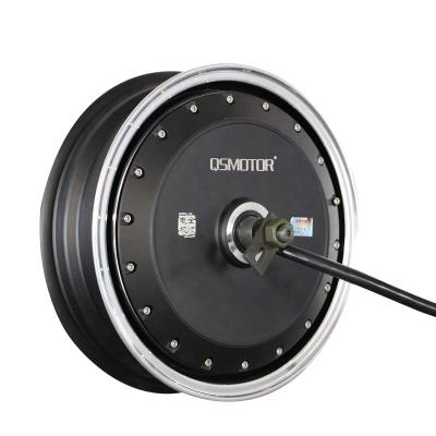 China Hot Sale IP54 QS Motor 13*3.5inch 2000W 273 V3 70kph Gearless Motor BLDC In-wheel Hub Motor For Electric Scooter for sale