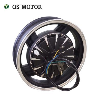 China hot sale E-scooter QS motor 16*3.5inch 1500W 260 30H V1.12 50kph BLDC in wheel motor double axle hub motor for ectric scooter e-moto for sale