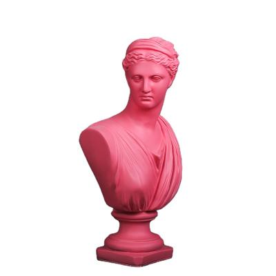 China Colorful Resin Crafts Statue Western Greek Goddess Venus Figure Sculpture for sale