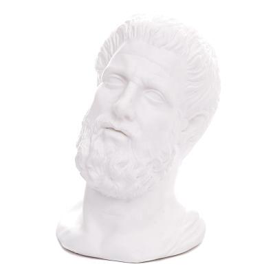 China World Famous Ancient Greek Art White Demosthenes Classic Resin Statue Sculpture Figurine From Europe for sale