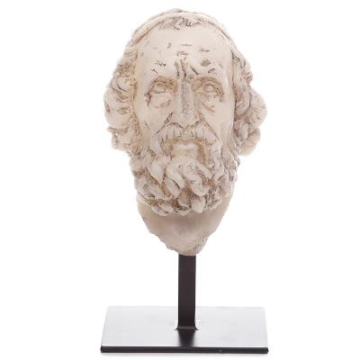 China European World Famous Ornament Sculpture Europe Head Decoration Resin Statue for sale