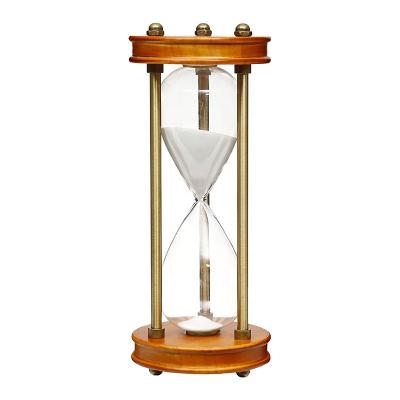 China Modern Marine Gift for collectors, nautical hourglass, wooden decor sand timer hourglass decoration for sale