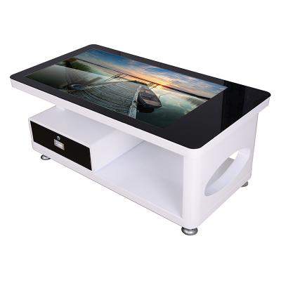 China 43 Inch Indoor Lcd Player Coffee Table Lcd Digital Signage Touch Screen Information Kiosk for sale