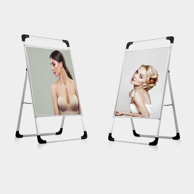 China Manufacturer Price Lightweight Portable Aluminum Sight Advertising Signs Indoor and Outdoor Indoor and Outdoor 60*90cm Poster Sight Stand for sale