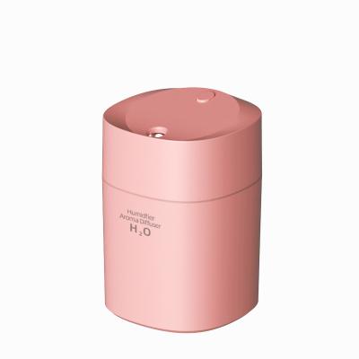 China New Product USB Humidifier Portable Desktop Aroma Diffuser Cool Mist Air Humidifier with Colorful Light for sale