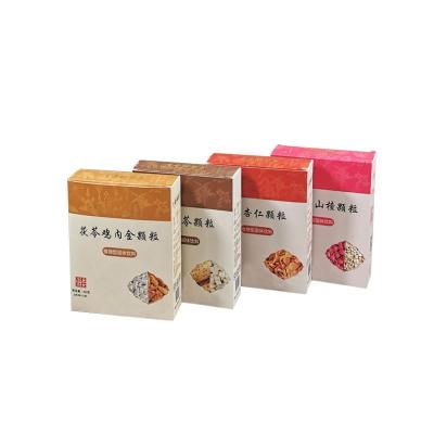 China Recycled Gold Stamping Cardboard Boxes Custom Materials New Empty White Medicine Paper Box Packaging for sale