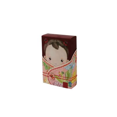 China Recycled Materials Customize Cookie Kraft Paper Box Kids Gift Box With Dividers for sale