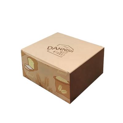 China Recycled Materials Cardboard Paper Cake Box Custom Luxury Customizable Cake Boxes for sale