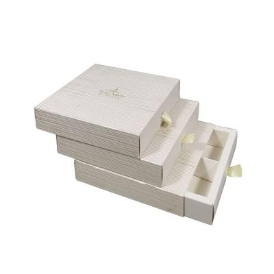 China Recycled Materials Hot Sale Custom Logo Drawer Paper Box for sale